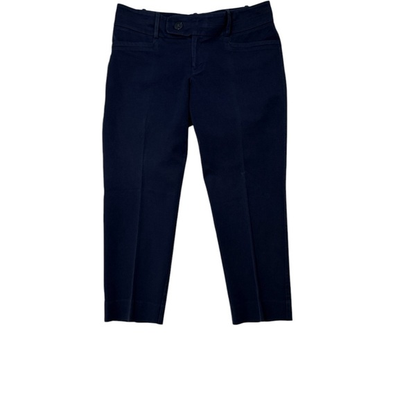 Lilly Pulitzer Navy Blue Luxury Women's Office Career Capri Pant Size 12 - Picture 8 of 8